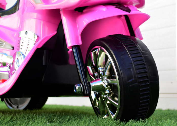 Mini Motocicleta electrica C051 35W cu 3 roti STANDARD #Roz [12]