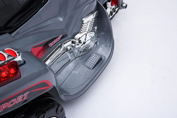 Mini Motocicleta electrica cu 3 roti 183099 STANDARD #Argintiu [2]