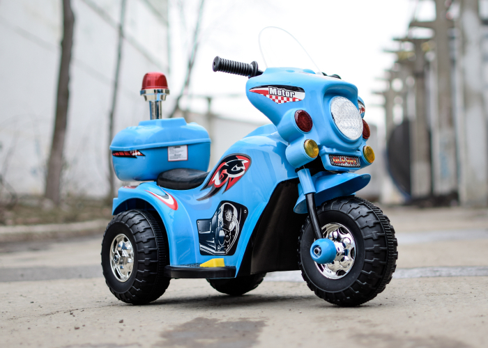 Mini Motocicleta electrica cu 3 roti BJQ991 STANDARD #Albastru [3]