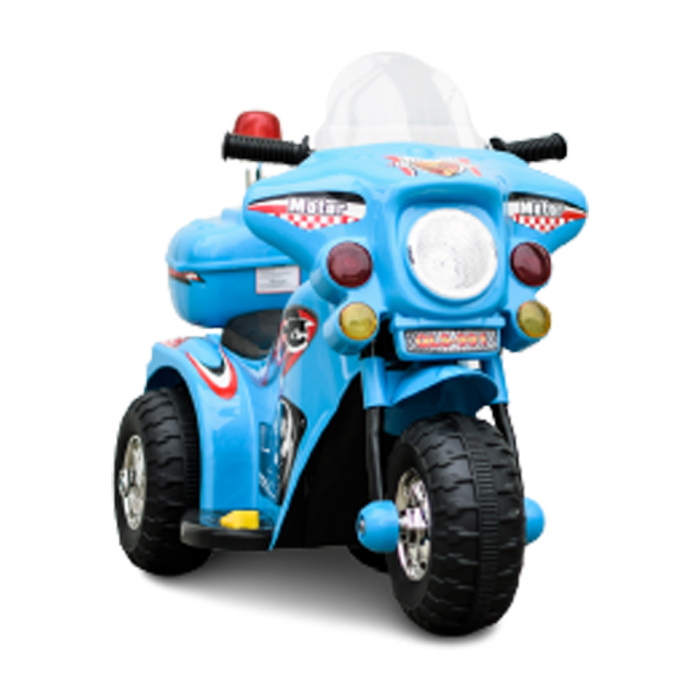 Mini Motocicleta electrica cu 3 roti BJQ991 STANDARD Albastru albastru