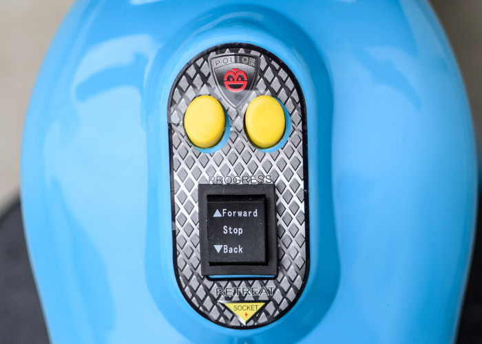 Mini Motocicleta electrica cu 3 roti BJQ991 STANDARD #Albastru [11]