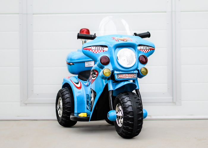 Mini Motocicleta electrica cu 3 roti BJQ991 STANDARD #Albastru [2]