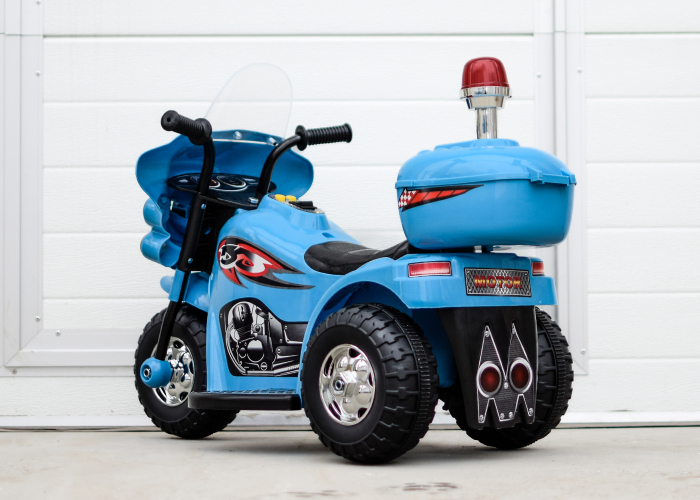 Mini Motocicleta electrica cu 3 roti BJQ991 STANDARD #Albastru [8]