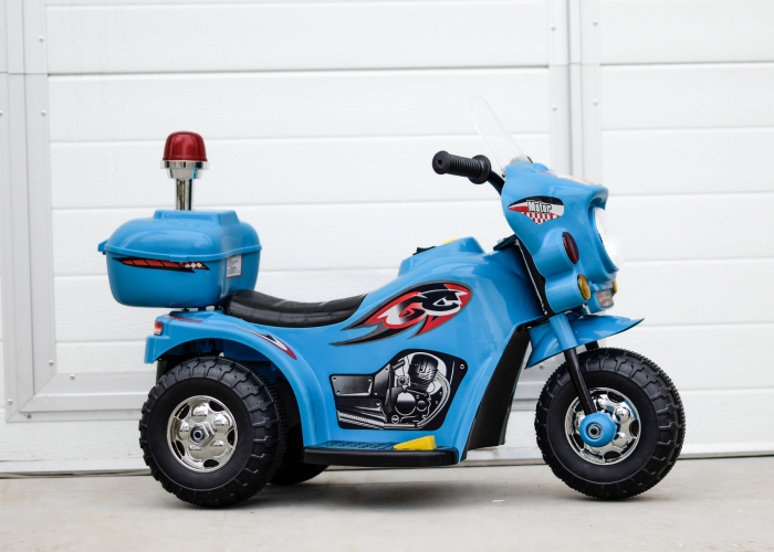 Mini Motocicleta electrica cu 3 roti BJQ991 STANDARD #Albastru [7]