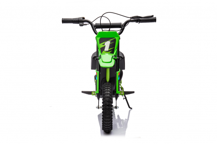 Motocicleta electrica pentru copil 4-9 ani, Kinderauto Enduro 250W 24V, culoare Verde [2]