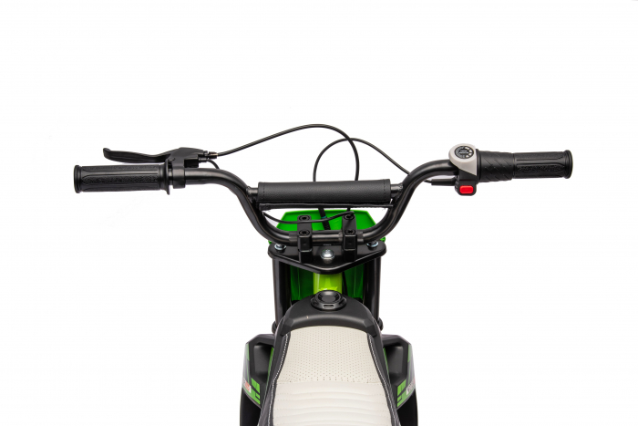 Motocicleta electrica pentru copil 4-9 ani, Kinderauto Enduro 250W 24V, culoare Verde [21]