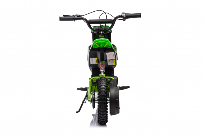 Motocicleta electrica pentru copil 4-9 ani, Kinderauto Enduro 250W 24V, culoare Verde [5]