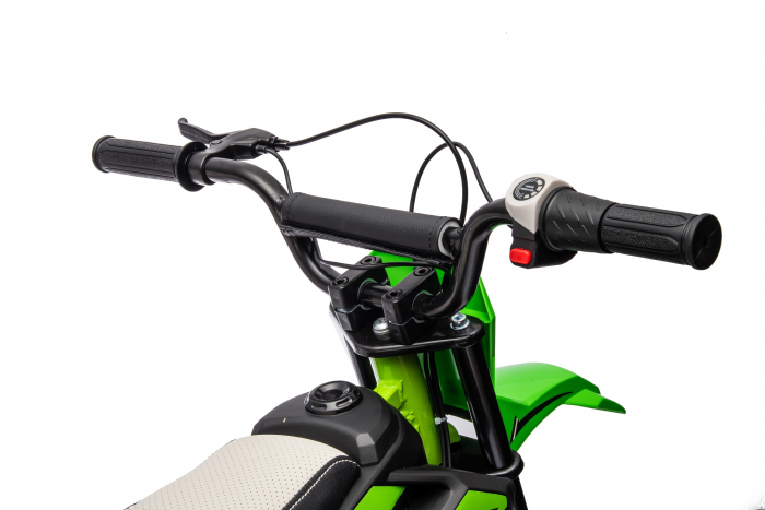 Motocicleta electrica pentru copil 4-9 ani, Kinderauto Enduro 250W 24V, culoare Verde [20]