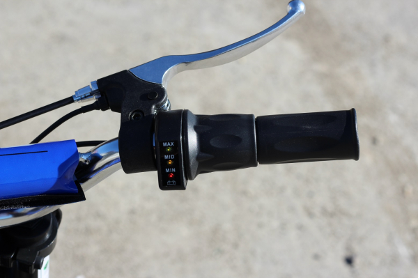 Mini motocicleta electrica NITRO Eco Serval 500W 10/10 #Albastru [9]