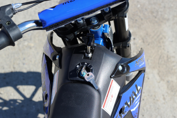Mini motocicleta electrica NITRO Eco Serval 500W 10/10 #Albastru [8]