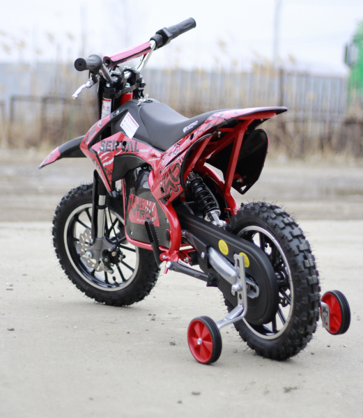 Mini motocicleta electrica NITRO Eco Serval 500W 10/10 #Rosu [4]