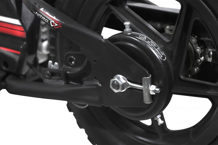 Bicicleta electrica fara pedale, Nitro Bike DIKY 180W 24V Lithium , Roti 12 inch, Rosu [9]