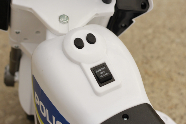 Mini Motocicleta electrica Police Motorbike TR1912 STANDARD #Alb [11]