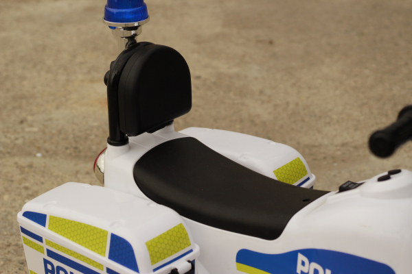 Mini Motocicleta electrica Police Motorbike TR1912 STANDARD #Alb [13]