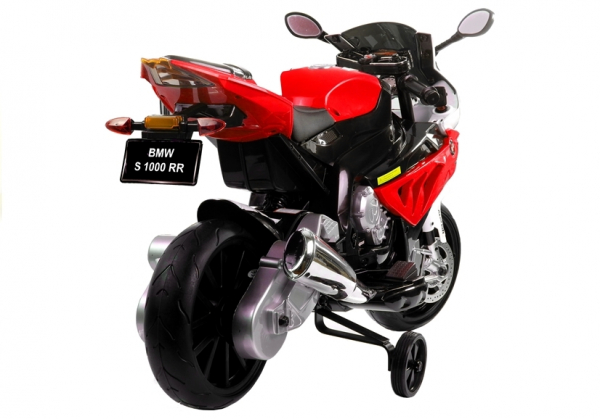 Motocicleta electrica cu roti ajutatoare BMW S1000RR PREMIUM #Rosu [3]
