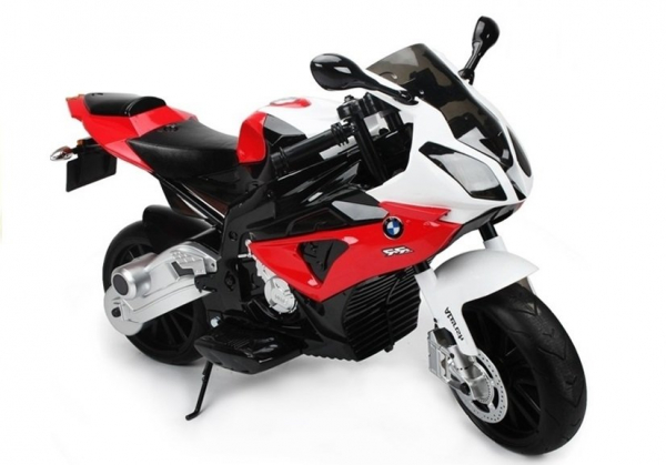 Motocicleta electrica cu roti ajutatoare BMW S1000RR PREMIUM #Rosu [5]