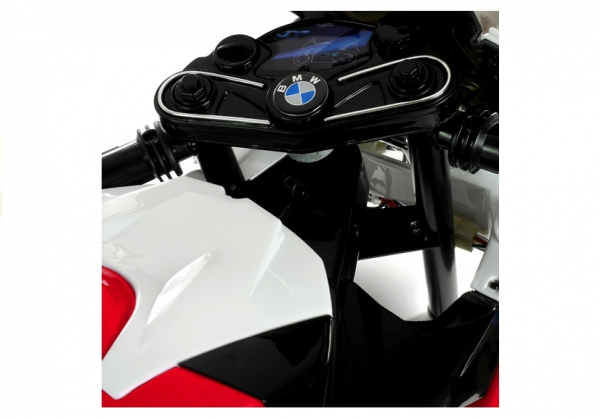 Motocicleta electrica cu roti ajutatoare BMW S1000RR PREMIUM #Rosu [9]