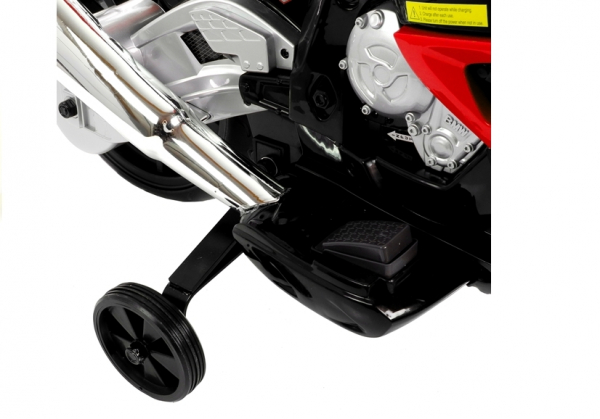Motocicleta electrica cu roti ajutatoare BMW S1000RR PREMIUM #Rosu [4]