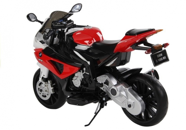Motocicleta electrica cu roti ajutatoare BMW S1000RR PREMIUM #Rosu [7]