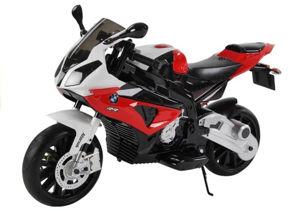 Motocicleta electrica cu roti ajutatoare BMW S1000RR PREMIUM #Rosu [6]