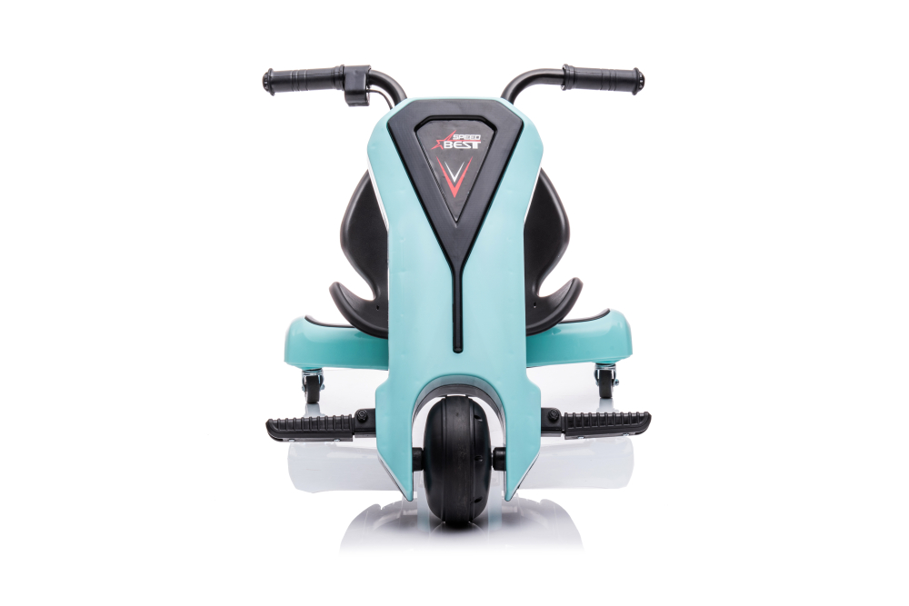 Tricicleta electrica pentru copii intre 4 si 7 ani, Kinderauto Slider 360 12V, culoare albastra [7]