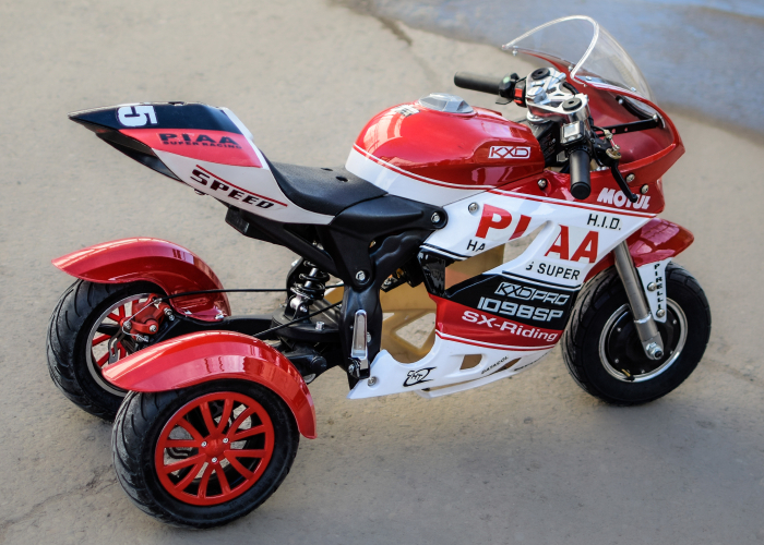 Motocicleta electrica cu 3 roti KXD Pocket Venom 010E 500W 36V 8Ah lithium [5]