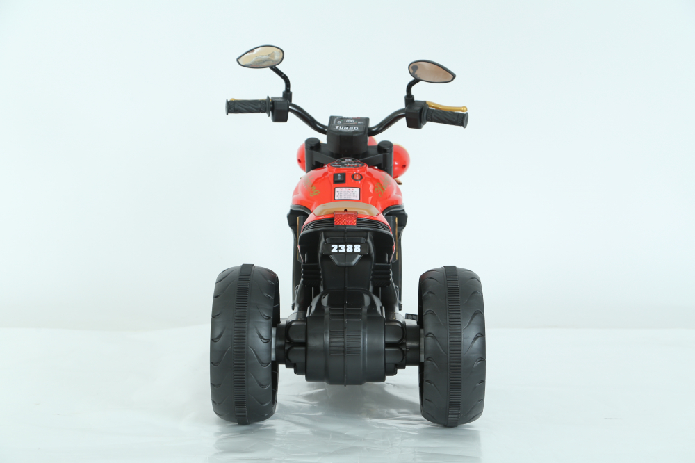 Motocicleta electrica cu 3 roti, Telecomanda, Kinderauto Jocker 70W premium, rosu [21]