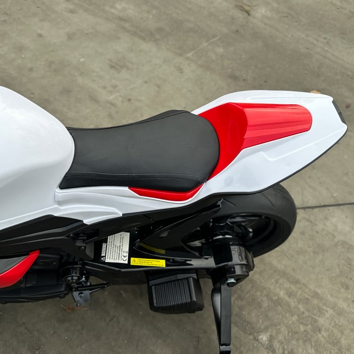 Motocicleta electrica cu licenta BMW HP4 Premium, pentru copil 3-9 ani, culoare Rosu [16]