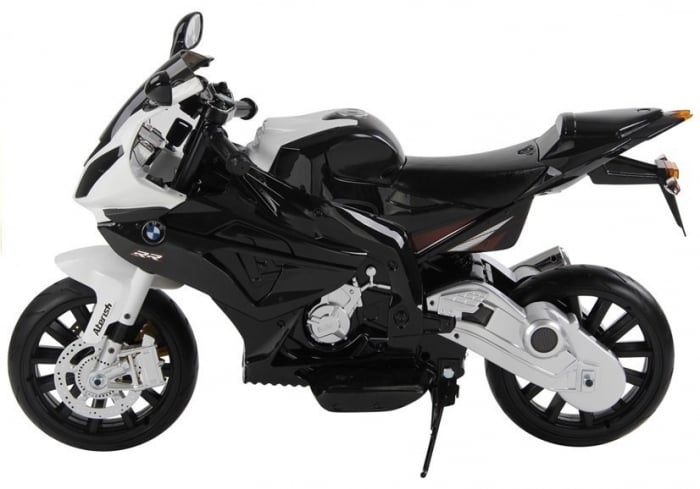 Motocicleta electrica cu roti ajutatoare BMW S1000RR PREMIUM #Negru [7]