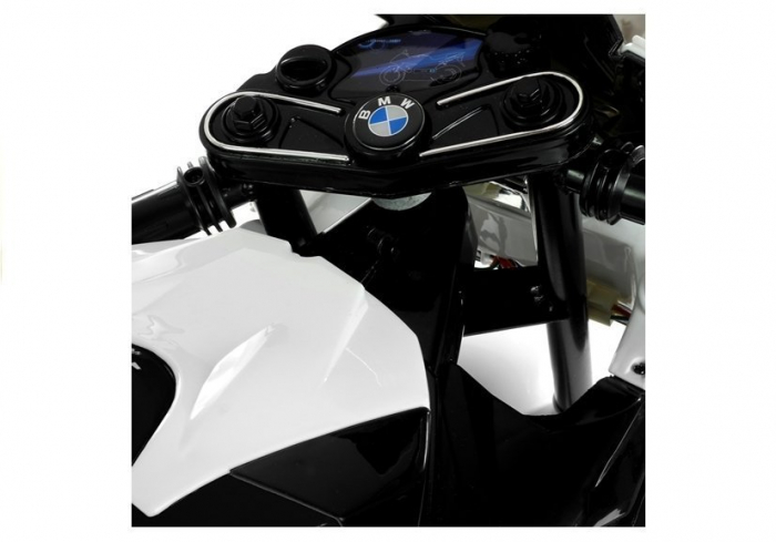 Motocicleta electrica cu roti ajutatoare BMW S1000RR PREMIUM #Negru [5]