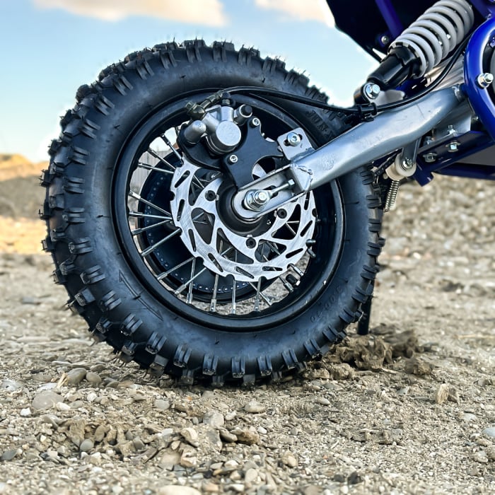 Motocicleta electrica Eco Serval PRIME 1200W 12/10 48V 15Ah Lithiu ION, culoare albastra [9]