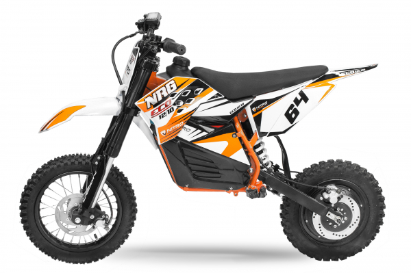 Motocicleta electrica Eco NRG 500W 48V 12/10 #Portocaliu [3]