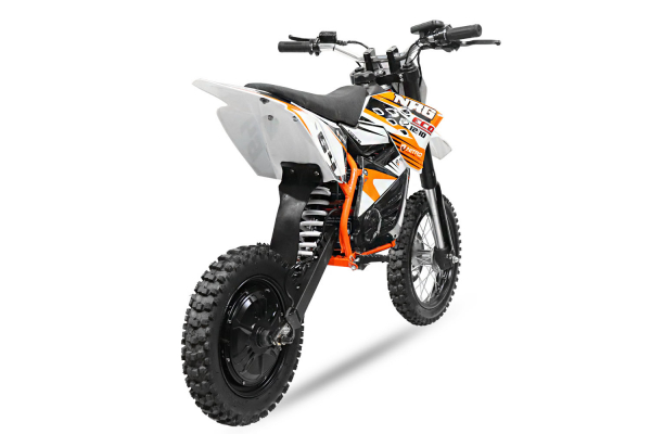 Motocicleta electrica Eco NRG 500W 48V 12/10 #Portocaliu [8]