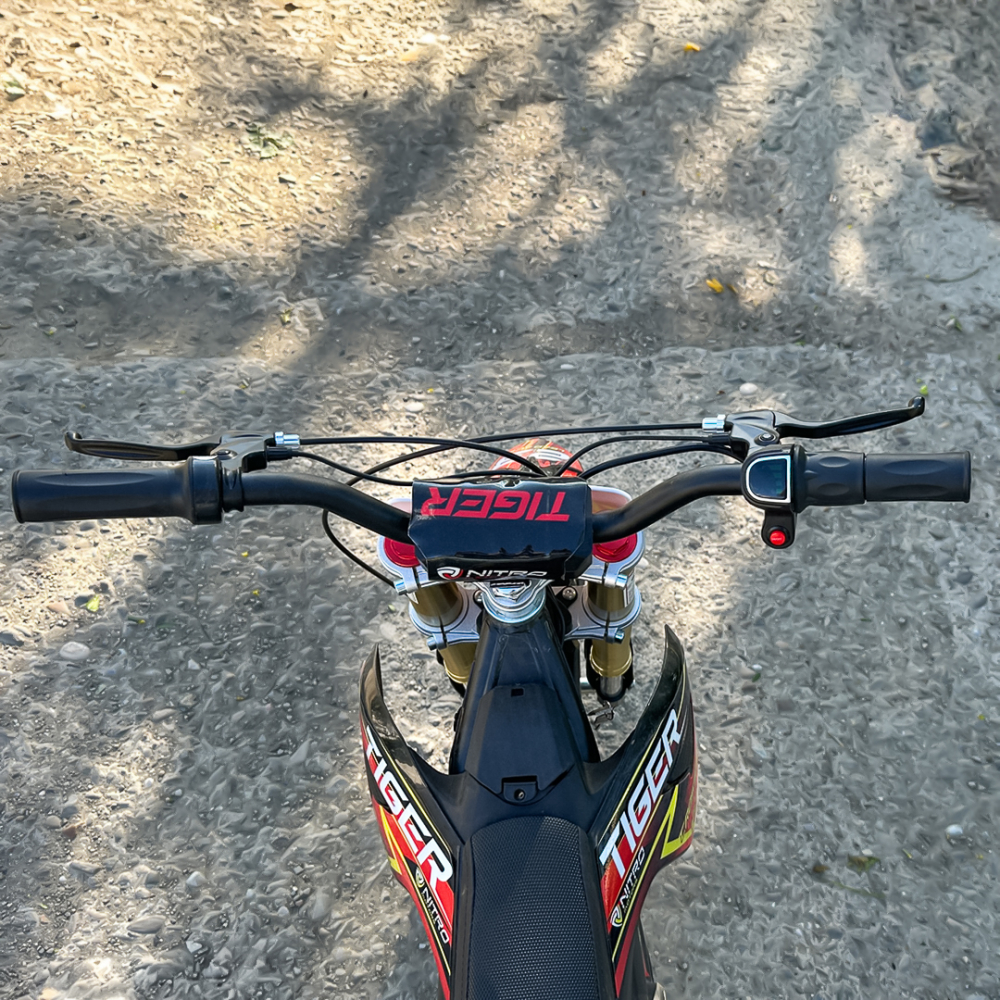 Motocicleta electrica Eco Tiger 1000W 36V 12/10 #Rosu [13]