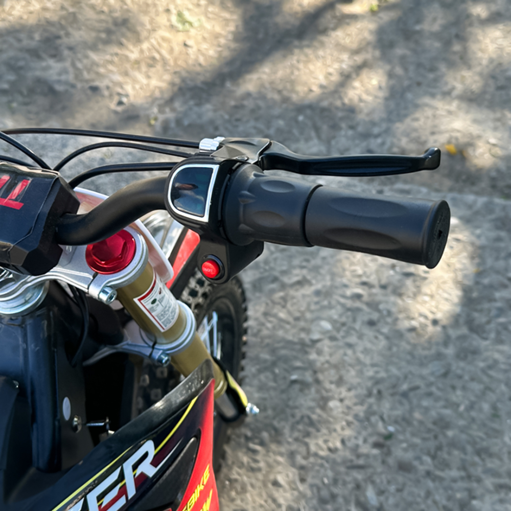 Motocicleta electrica Eco Tiger 1000W 36V 12/10 #Rosu [14]