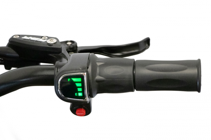 Motocicleta electrica Eco Tiger 1500W 14/12 48V 14Ah Lithiu ION, culoare portocalie [16]