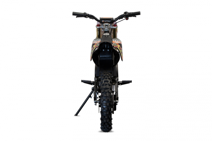 Motocicleta electrica Eco Tiger 1500W 14/12 48V 14Ah Lithiu ION, culoare Verde [5]