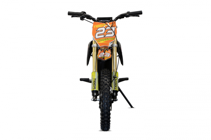 Motocicleta electrica Eco Tiger 1500W 14/12 48V 14Ah Lithiu ION, culoare portocalie [11]