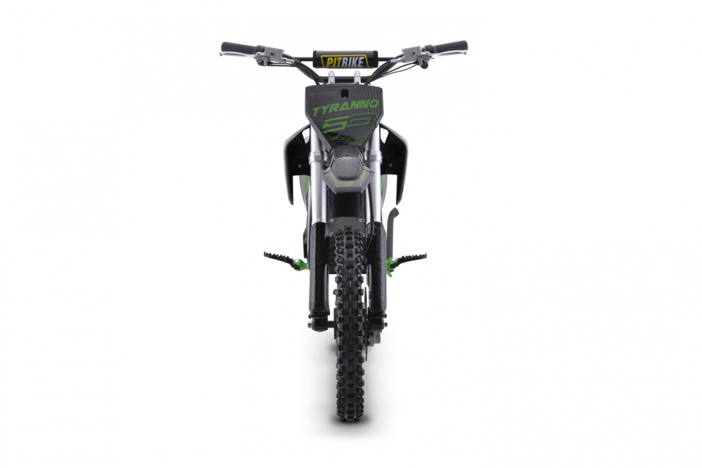 Motocicleta electrica E-Dirtbike Tyranno 2000W 19/16 72V 30Ah Lithiu ION, culoare verde [5]
