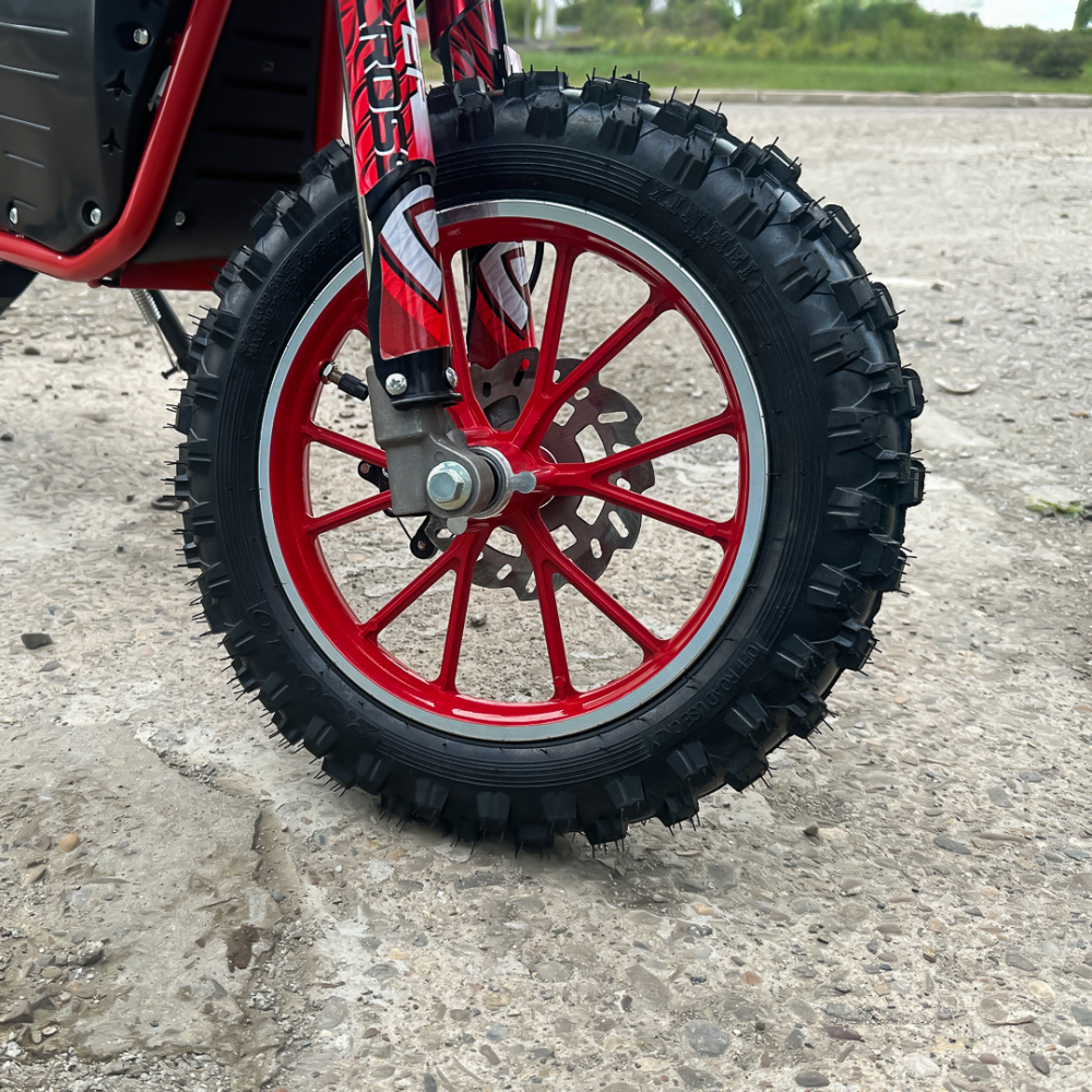 Motocicleta electrica NITRO Eco Fossa 800W 36V cu limitator viteza, culoare Rosu [10]