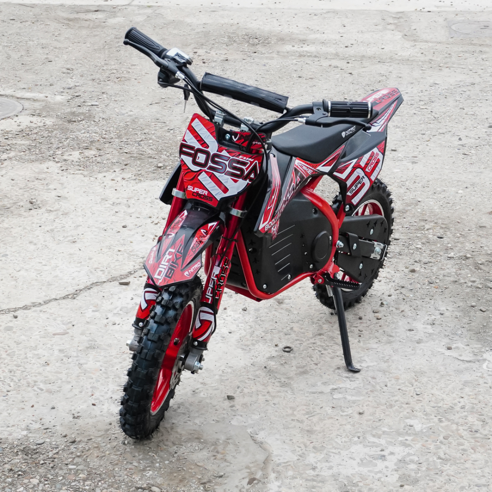 Motocicleta electrica NITRO Eco Fossa 800W 36V cu limitator viteza, culoare Rosu [5]