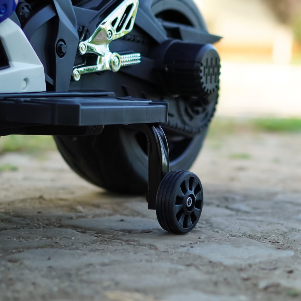 Motocicleta electrica pentru copii 3-9 ani, Kinderauto TR15 SuperBike, albastra [16]