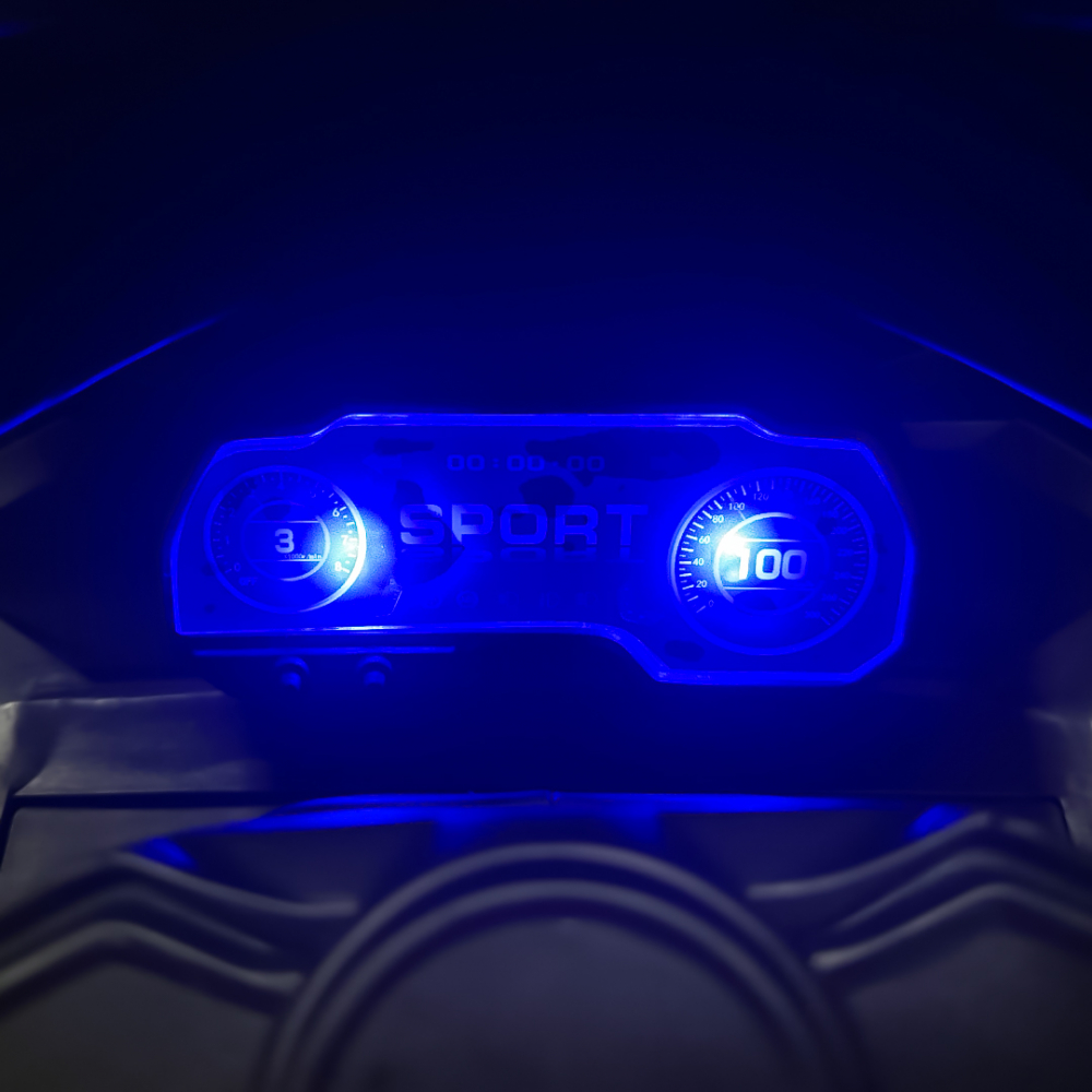 Motocicleta electrica pentru 3-9 ani, Kinderauto TR15 SuperBike PREMIUM, culoare Galbena [18]