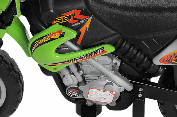 Motocicleta electrica pentru copii BJ014 45W 6V STANDARD #Verde [5]