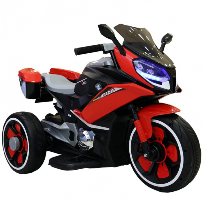 Motocicleta electrica pentru copii BJ618 70W 6V STANDARD Rosu 70W imagine 2022 protejamcopilaria.ro