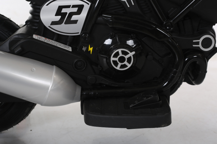 Motocicleta electrica pentru copii BT307 60W CU ROTI Gonflabile #Verde [6]