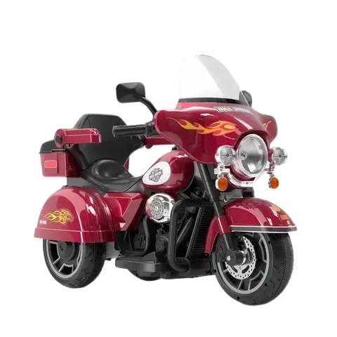 Motocicleta electrica cu telecomanda, Kinderauto BJLT609 50W 6V 7ah, culoare rosie Produse in stoc imagine 2022