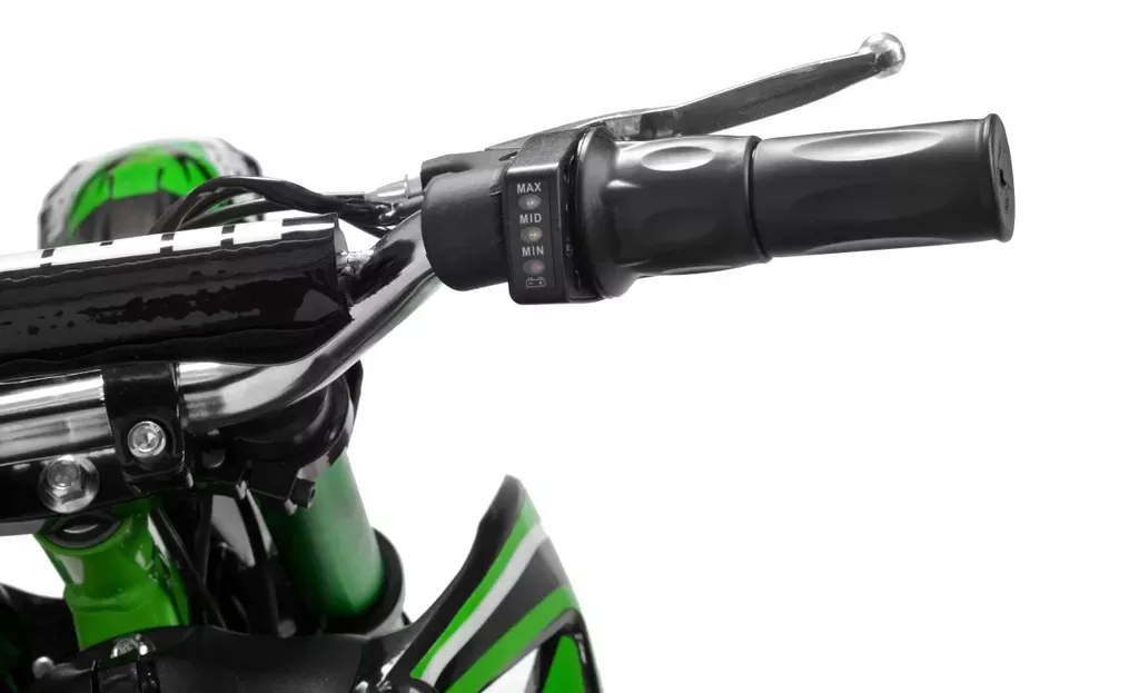 Motocicleta electrica pentru copii Kinder Eco Ghepard 500W 36V, culoare verde [9]