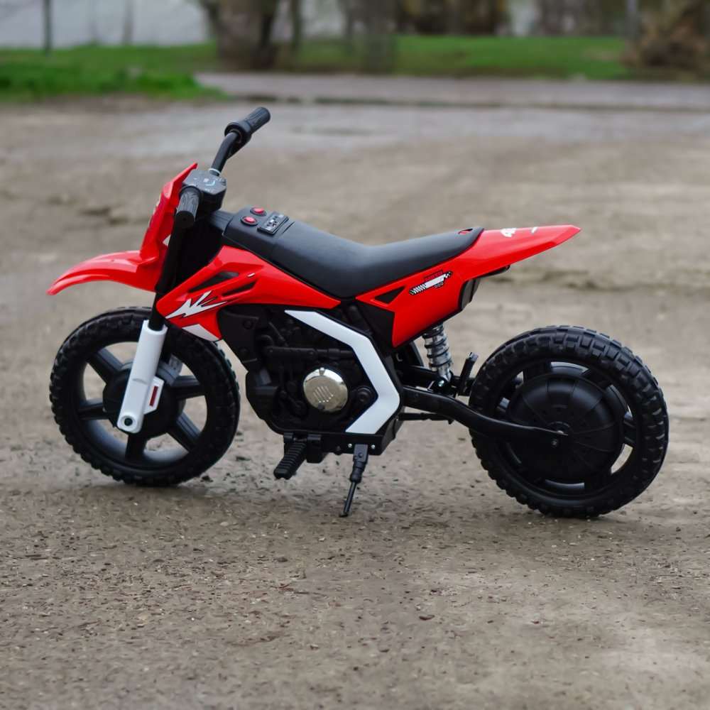Motocicleta electrica pentru copii, Kinderauto BalanceBike 350W 24V, culoare rosie [4]