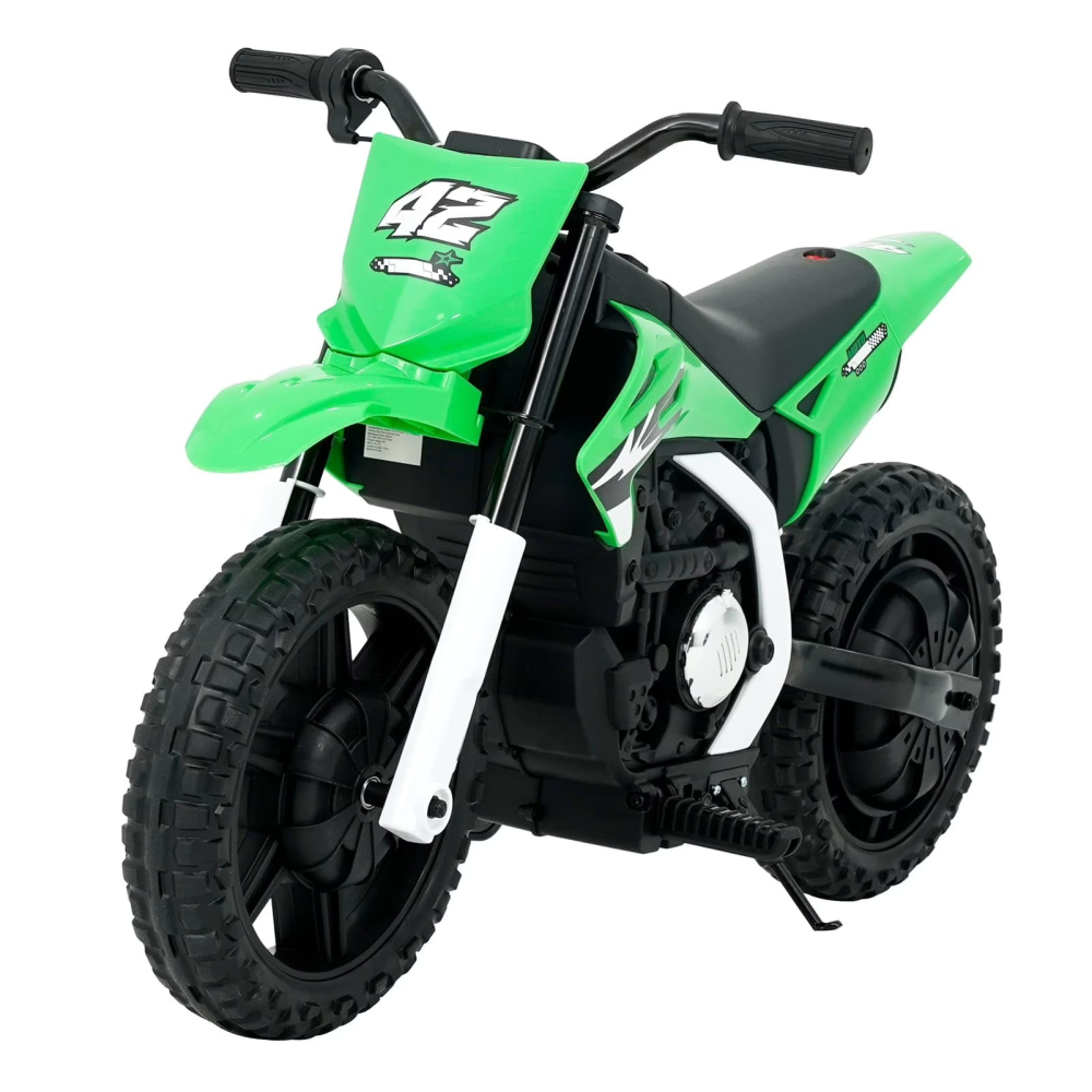 Motocicleta electrica pentru copii, Kinderauto BalanceBike 350W 24V, culoare verde [1]